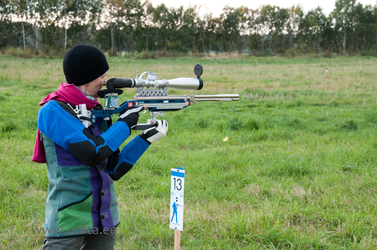 Heli Jalakas standing on Lane 13